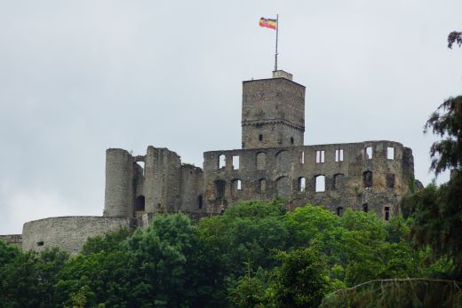 Imposantes Bauwerk/Burg und Festung hoch über Königstein