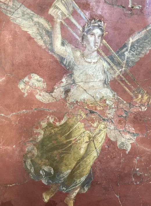 Fresko aus Pompeji